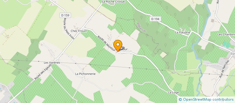 localisation de l'entreprise MADAME MARIE MOYET à NERCILLAC