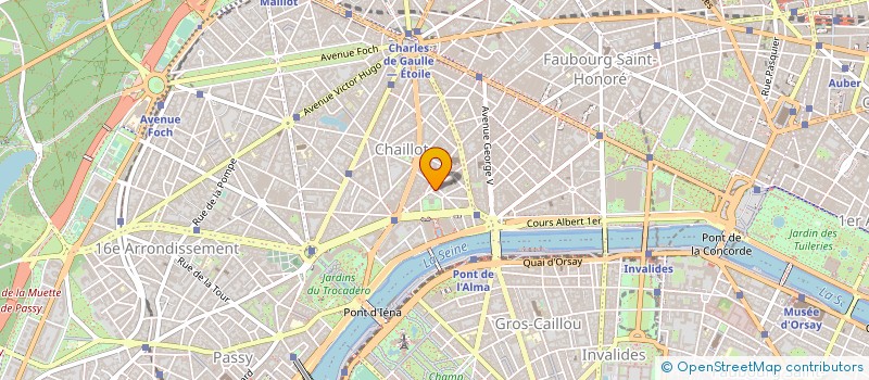 localisation de l'entreprise MADAME MARIE MOZAT à PARIS