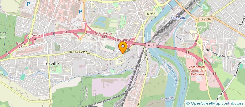 localisation de l'entreprise MADAME MARIE MUIA  THIONVILLE