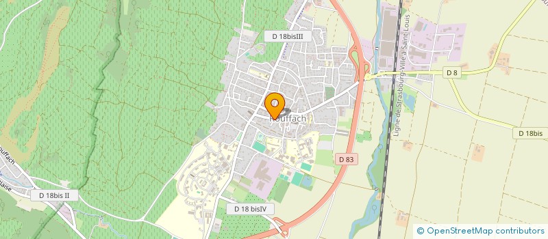 localisation de l'entreprise MADAME MARIE MULLER  ROUFFACH