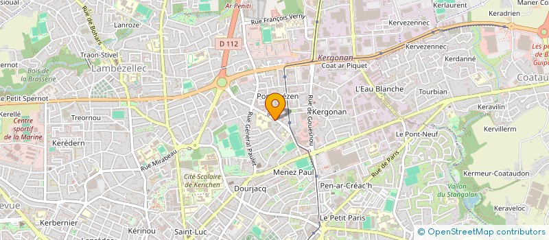 localisation de l'entreprise MADAME MARIE MUREKATETE NTIBAYITEGERA à BREST