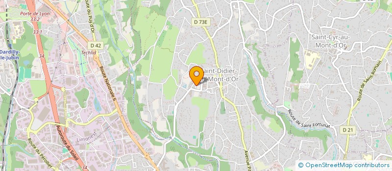 localisation de l'entreprise MADAME MARIE MURIGNEUX  SAINT-DIDIER-AU-MONT-D'OR