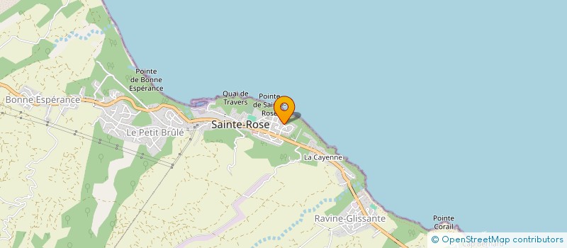 localisation de l'entreprise MADAME MARIE MUSSARD  SAINTE-ROSE