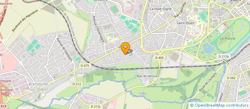 localisation de l'entreprise MADAME MARIE MUSSAWIR à CAEN