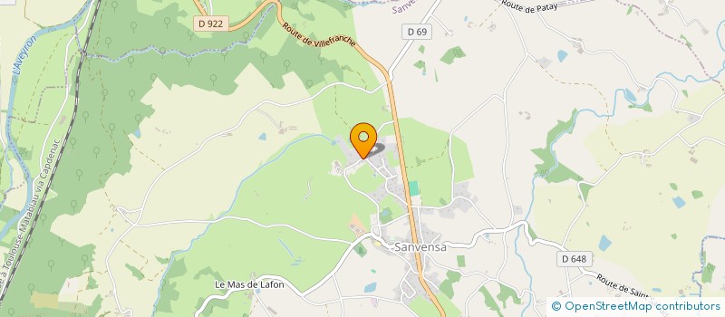 localisation de l'entreprise MADAME MARIE MUTTERER  SANVENSA