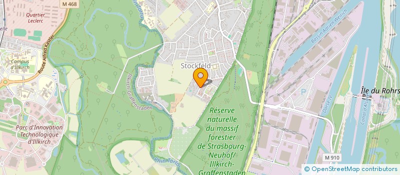 localisation de l'entreprise MADAME MARIE MVOGO ETEME  STRASBOURG