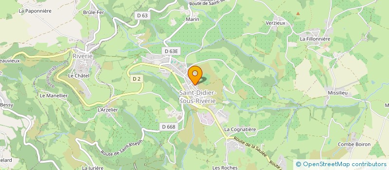 localisation de l'entreprise MADAME MARIE MYKLUSZ  CHABANIERE