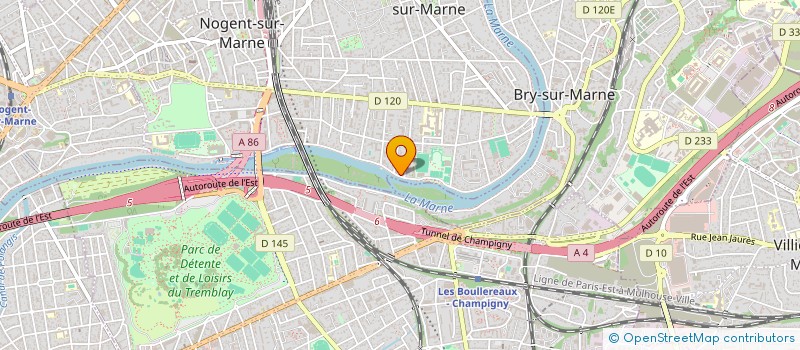 localisation de l'entreprise MADAME MARIE MYRIAM AZOULAY à LE PERREUX-SUR-MARNE