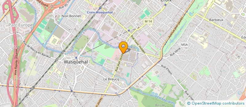 localisation de l'entreprise MADAME MARIE NADAI  VILLENEUVE-D'ASCQ