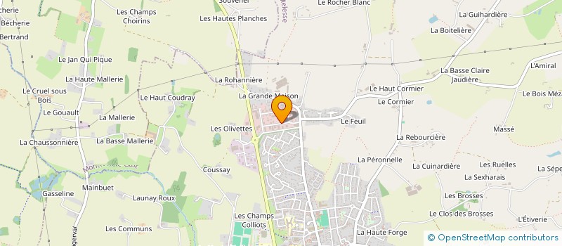 localisation de l'entreprise MADAME MARIE-NADEGE ANTIER  MELESSE