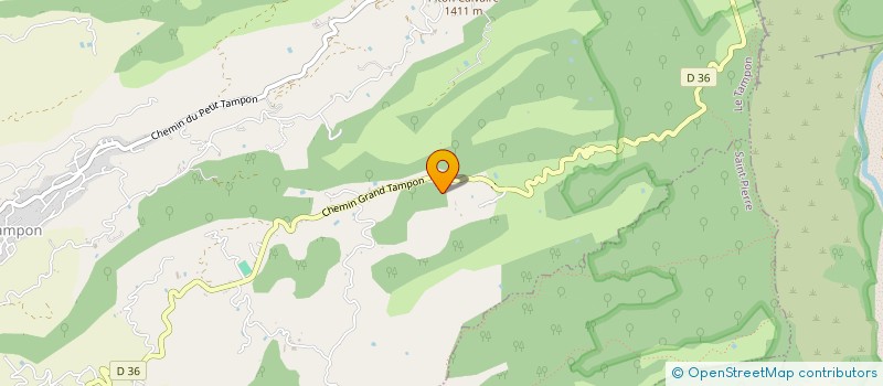 localisation de l'entreprise MADAME MARIE NADINE PAYET  LE TAMPON