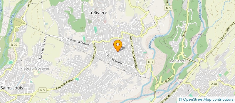 localisation de l'entreprise MADAME MARIE NADINE REBOUL à SAINT-LOUIS