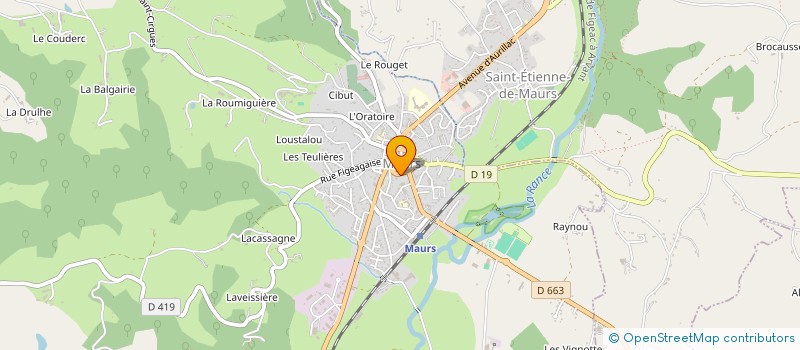 localisation de l'entreprise MADAME MARIE-NADINE SERY à MAURS