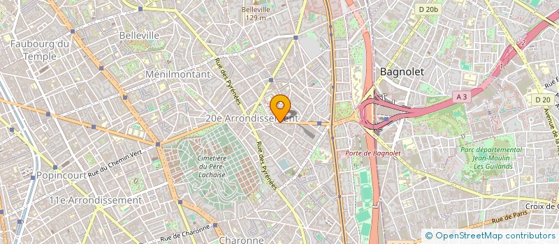 localisation de l'entreprise MADAME MARIE NADIR  PARIS