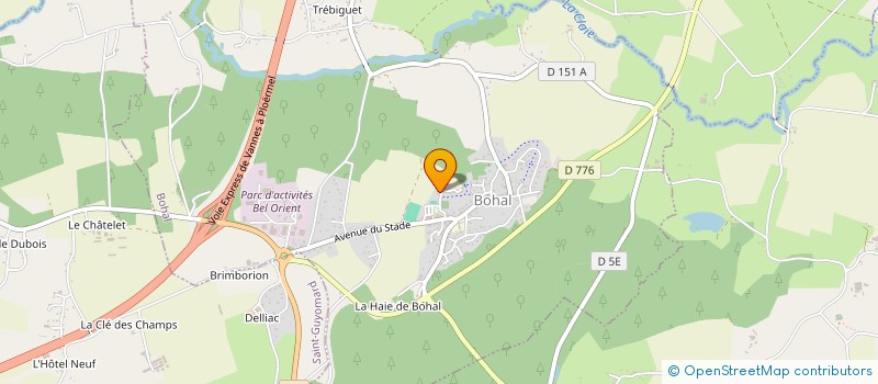 localisation de l'entreprise MADAME MARIE NAEL  BOHAL