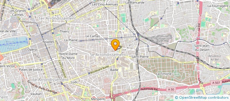 localisation de l'entreprise MADAME MARIE NAGEL  MARSEILLE