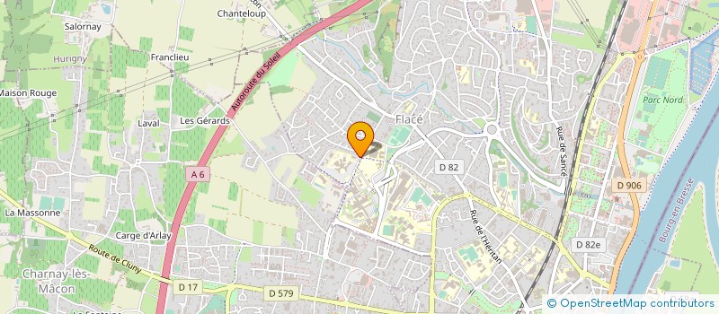 localisation de l'entreprise MADAME MARIE NAPOLEON à MACON