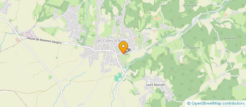 localisation de l'entreprise MADAME MARIE NAQUIN  LES COTES-D'AREY