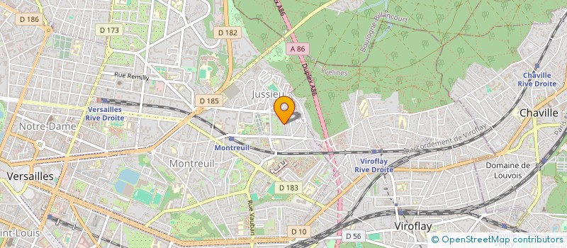 localisation de l'entreprise MADAME MARIE NARAIN à VERSAILLES