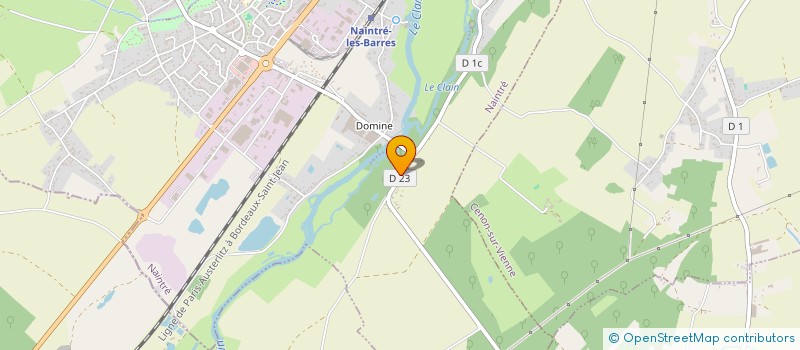 localisation de l'entreprise MADAME MARIE NAREL  NAINTRE