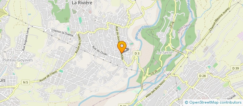 localisation de l'entreprise MADAME MARIE-NATACHA BLARD à SAINT-LOUIS