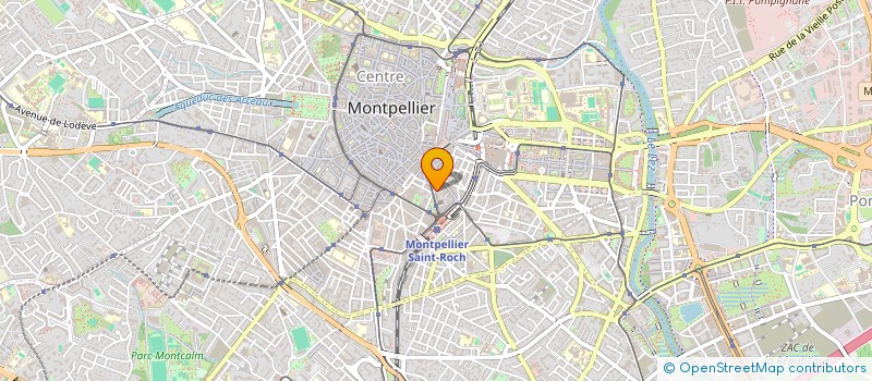 localisation de l'entreprise MADAME MARIE-NATHALIE PANEVIERE à MONTPELLIER