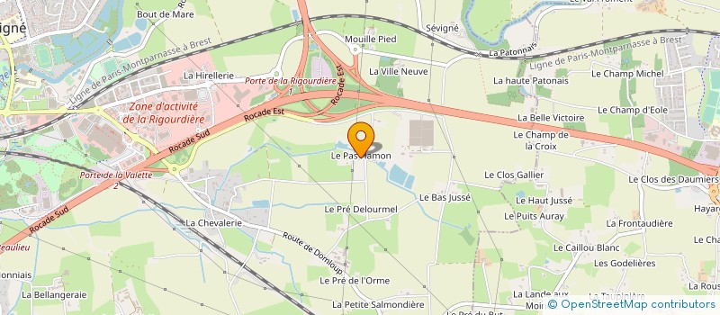 localisation de l'entreprise MADAME MARIE NATU  CESSON-SEVIGNE