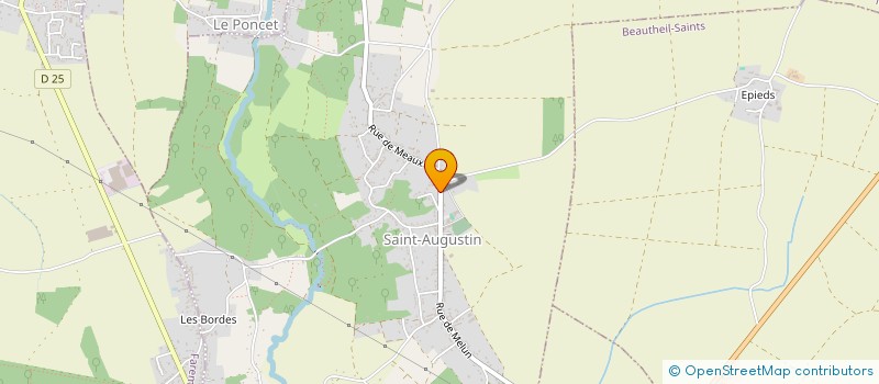 localisation de l'entreprise MADAME MARIE NAUDIN  SAINT-AUGUSTIN