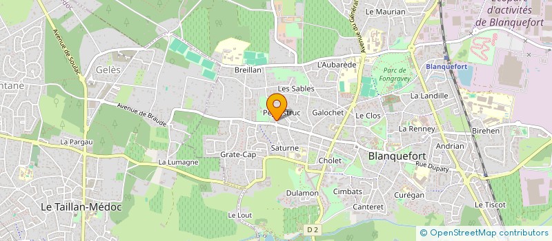 localisation de l'entreprise MADAME MARIE NAYRAGUET à BLANQUEFORT