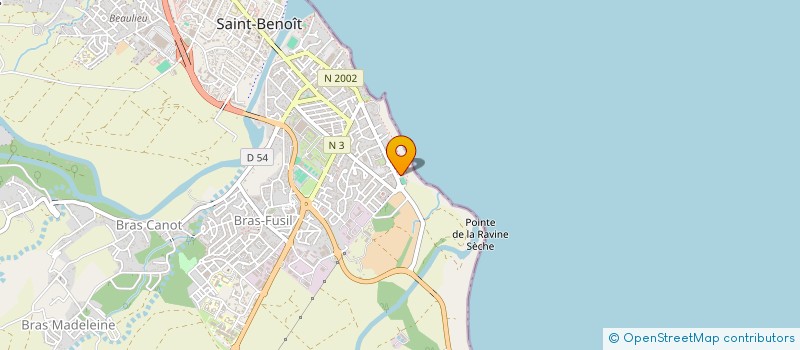 localisation de l'entreprise MADAME MARIE NAZE  SAINT-BENOIT