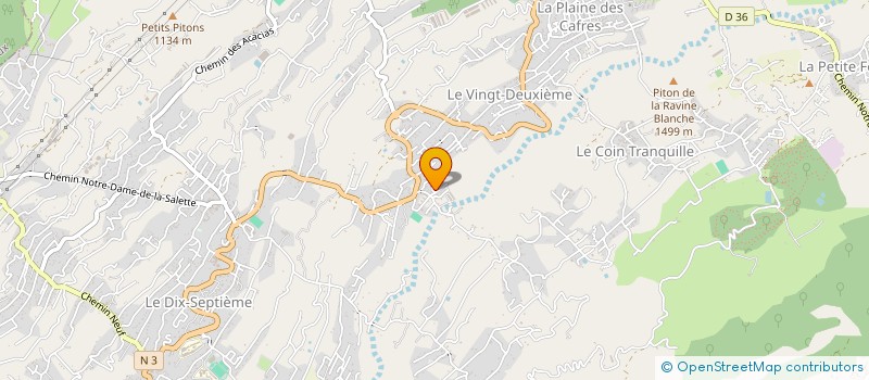 localisation de l'entreprise MADAME MARIE NEAUBE  LE TAMPON