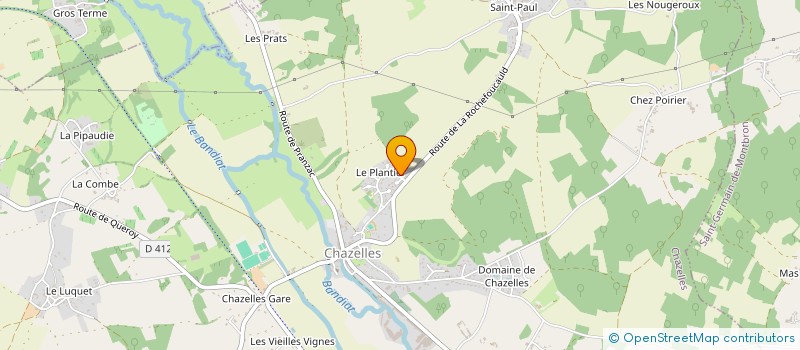 localisation de l'entreprise MADAME MARIE NEBOUT à CHAZELLES