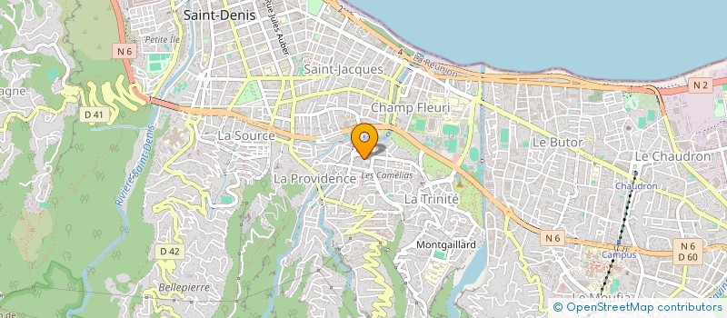 localisation de l'entreprise MADAME MARIE-NELLY DANAE à SAINT-DENIS