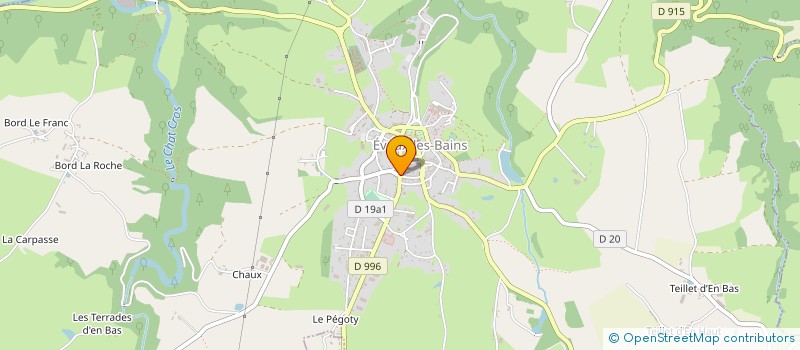localisation de l'entreprise MADAME MARIE NENY à EVAUX-LES-BAINS