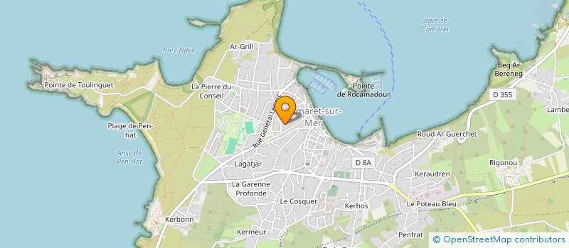 localisation de l'entreprise MADAME MARIE NEROLY  CAMARET-SUR-MER