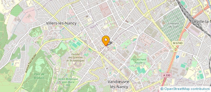 localisation de l'entreprise MADAME MARIE NEUKOMM  NANCY