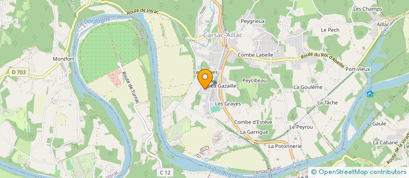 localisation de l'entreprise MADAME MARIE NEYRAT à SARLAT-LA-CANEDA