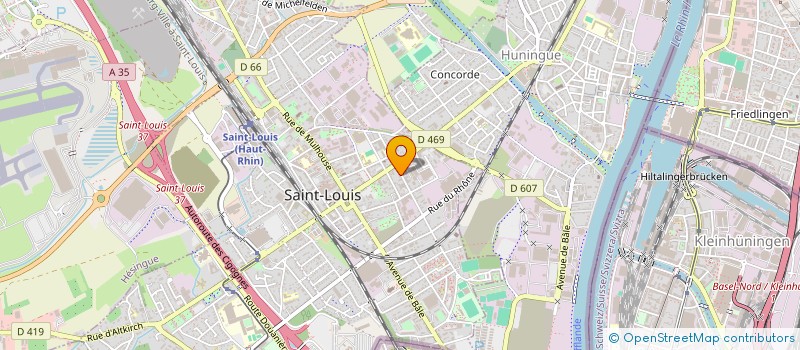 localisation de l'entreprise MADAME MARIE NGO GOUETH à SAINT-LOUIS