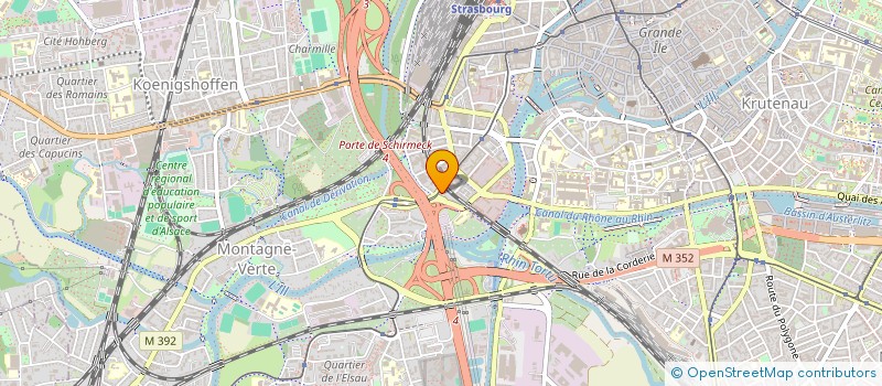 localisation de l'entreprise MADAME MARIE NGOLO MVOUO à STRASBOURG
