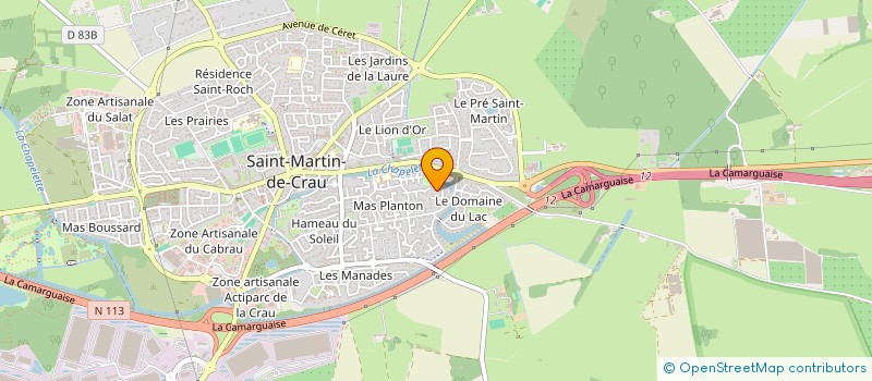 localisation de l'entreprise MADAME MARIE NHOUYVANISVONG  SAINT-MARTIN-DE-CRAU