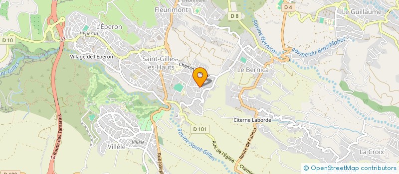 localisation de l'entreprise MADAME MARIE NICLIN  SAINT-PAUL