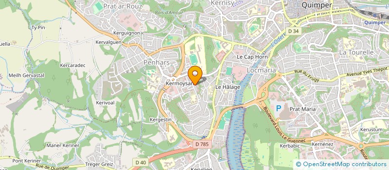 localisation de l'entreprise MADAME MARIE NICOLAS à QUIMPER