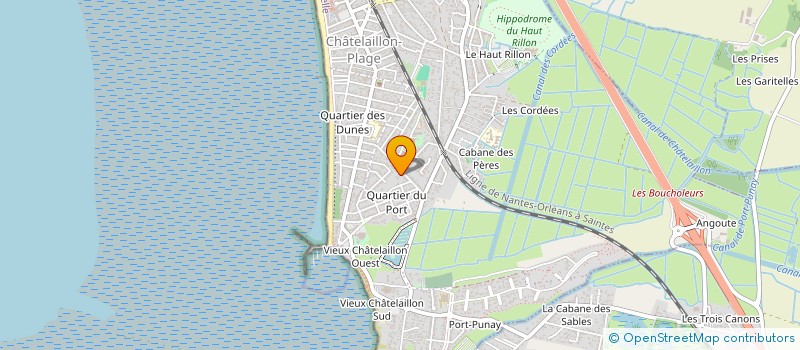 localisation de l'entreprise MADAME MARIE NICOLAS à CHATELAILLON-PLAGE