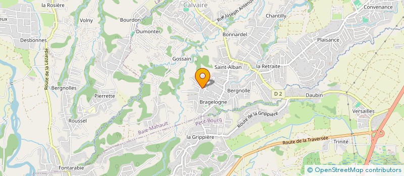 localisation de l'entreprise MADAME MARIE NICOLE BEREAU  LE GOSIER