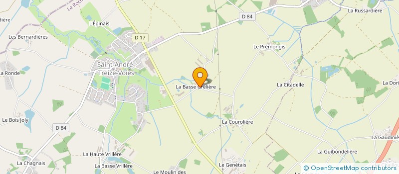 localisation de l'entreprise MADAME MARIE NICOLEAU à MONTREVERD