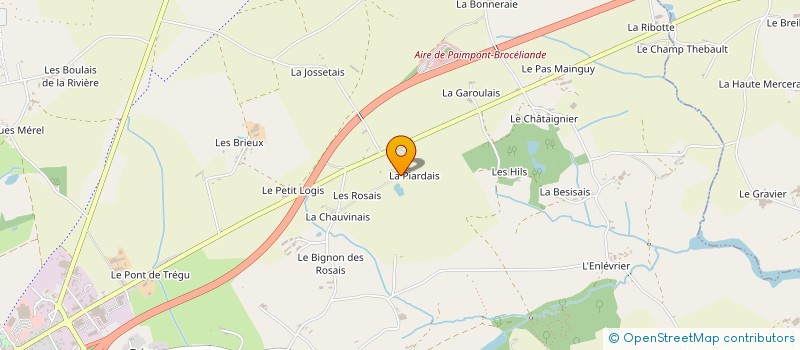 localisation de l'entreprise MADAME MARIE NICOLINI  PLELAN-LE-GRAND