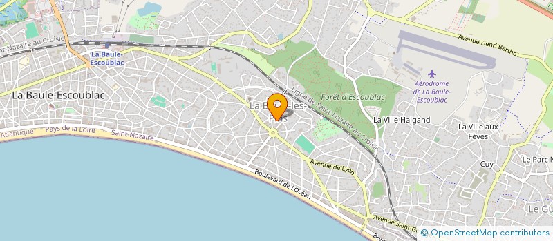 localisation de l'entreprise MADAME MARIE NICOLLEAU  LA BAULE-ESCOUBLAC