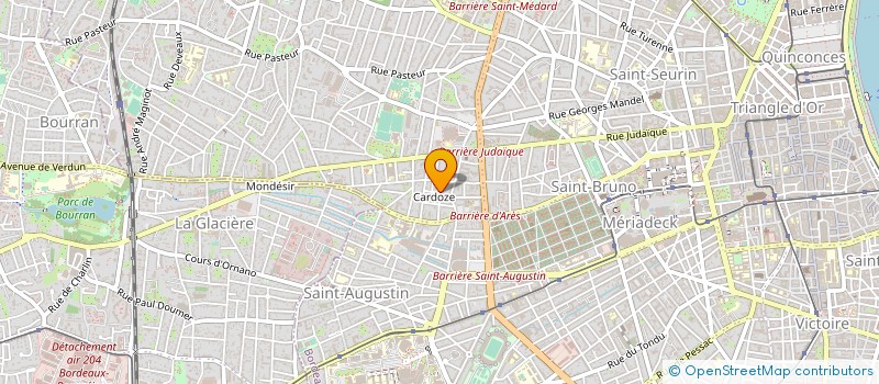 localisation de l'entreprise MADAME MARIE NOAILHAC à BORDEAUX