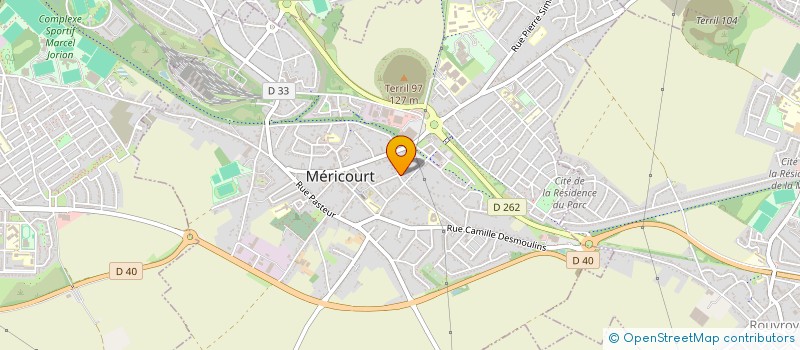 localisation de l'entreprise MADAME MARIE NOEL  MERICOURT