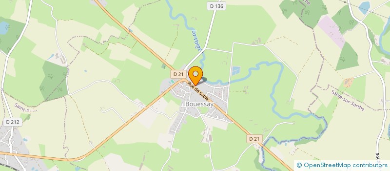 localisation de l'entreprise MADAME MARIE NOEL THEBAULT  BOUESSAY